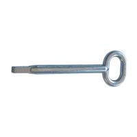 Clé empreinte carrée 6x6mm pour trappe de visite